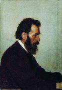 llya Yefimovich Repin Portrait of architect Aleksey Ivanovich Shevtsov Spain oil painting artist